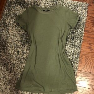 Green Forever 21 T-Shirt Dress